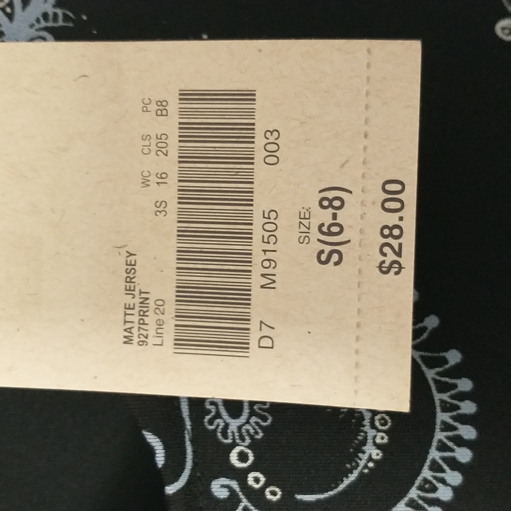 Apostrophe Black Blouse Size 6-8 - Picture 3 of 5